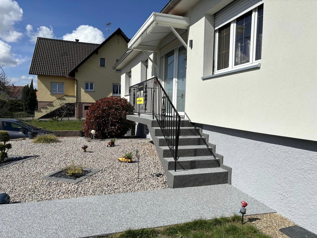revement sol en resine garage